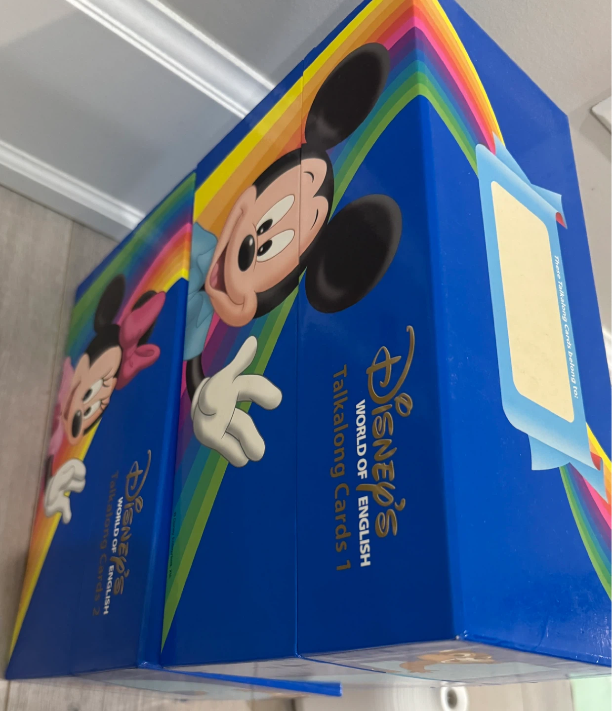 迪士尼美語世界Disney's World of English Talkalong Cards - photo 3