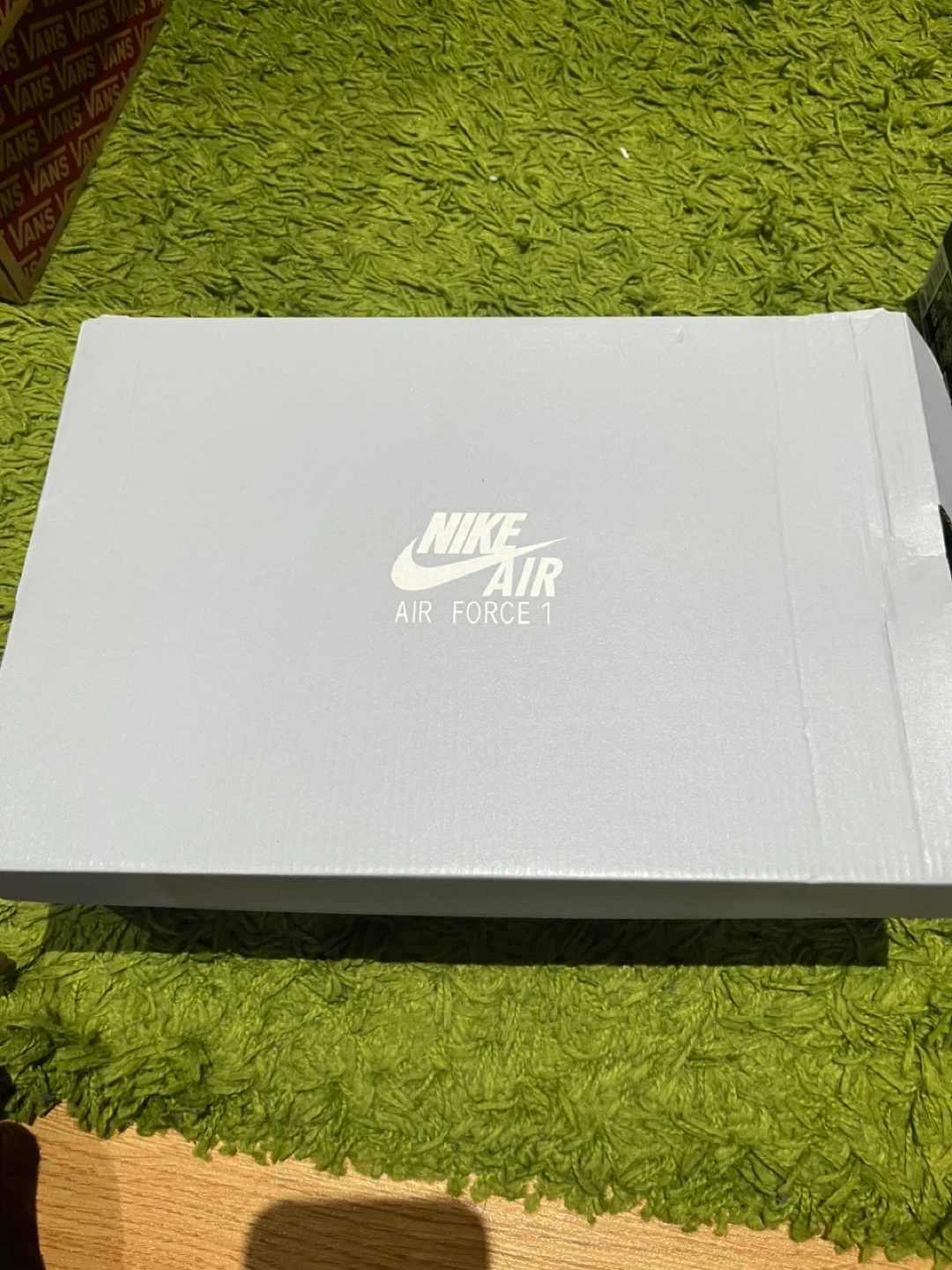 Nike Air Force 1 Mid '07 White Sneakers - Size 9.5