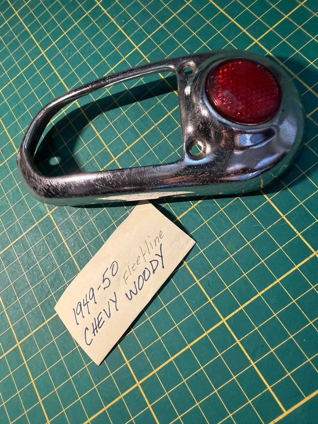 1949-50 Chevy Woody Fleetline Taillight Assembly - photo 2