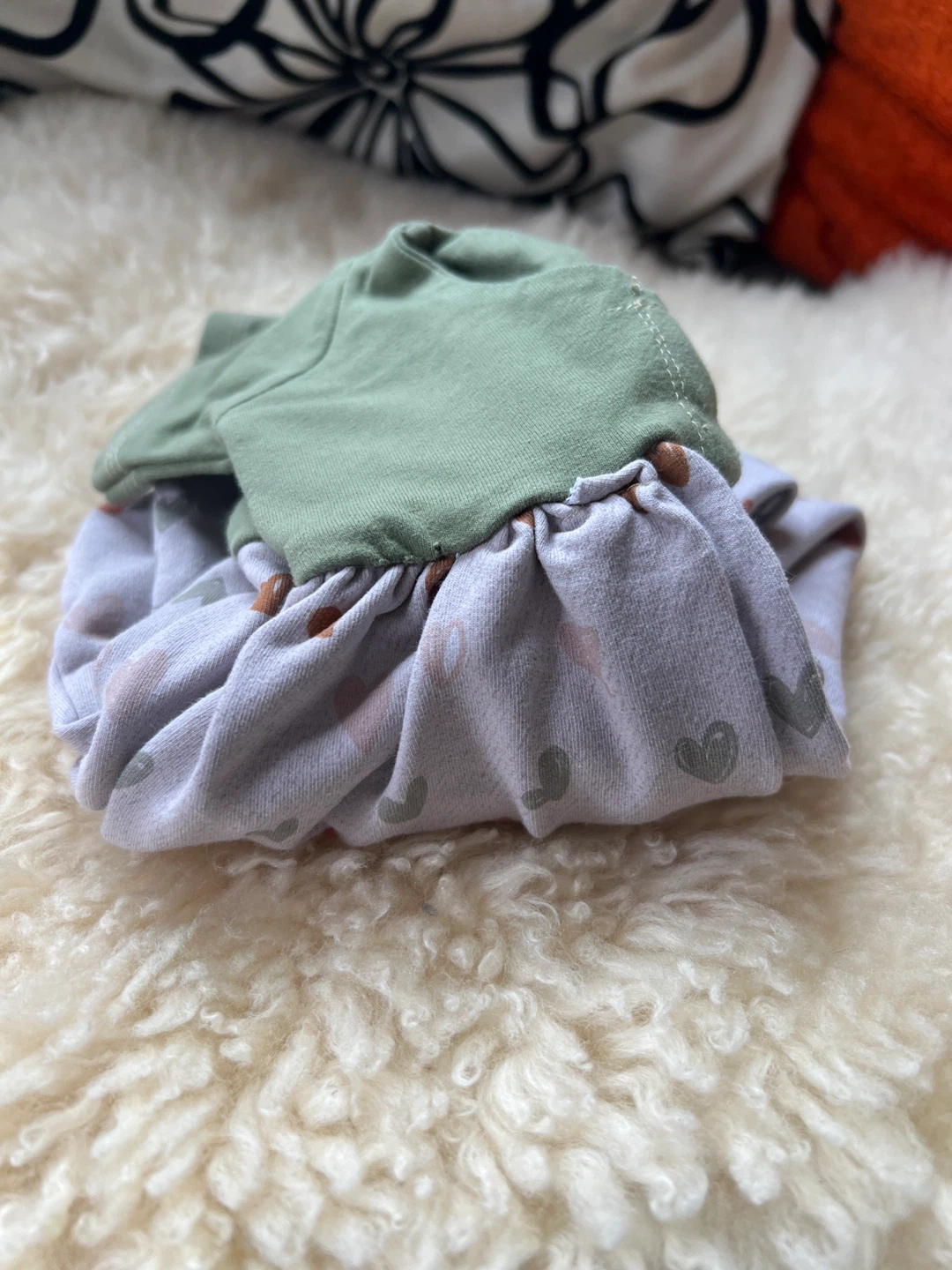 Adorable, handmade baby romper - photo 3