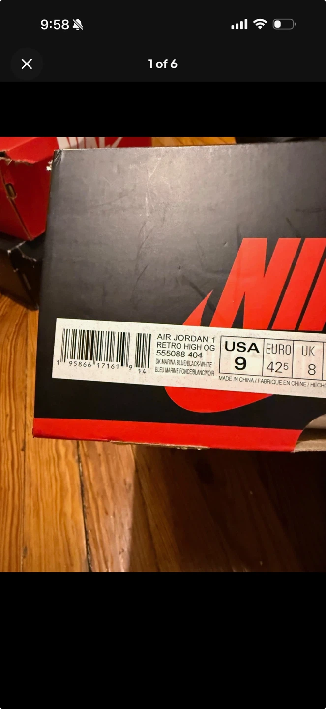 Air Jordan 1 Retro High OG Sneakers - photo 2