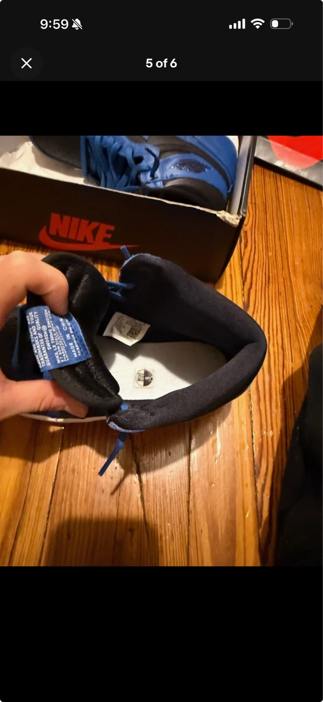 Air Jordan 1 Retro High OG Sneakers - photo 4