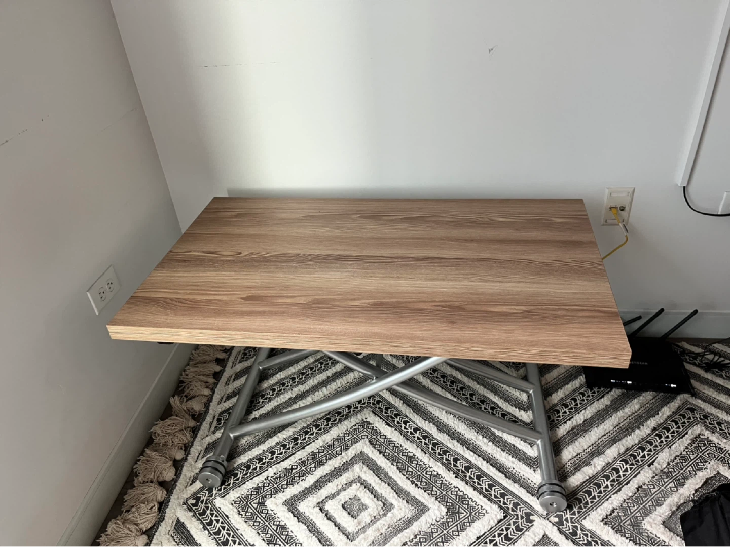 Transforming X Coffee and Dining Table 2.0 in Light Wood - photo 2