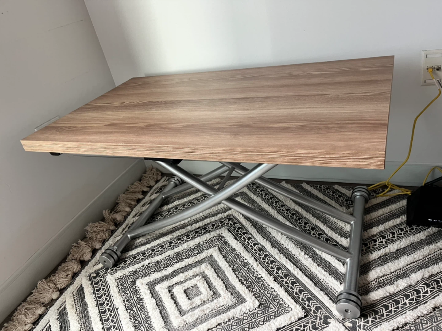 Transforming X Coffee and Dining Table 2.0 in Light Wood - photo 5