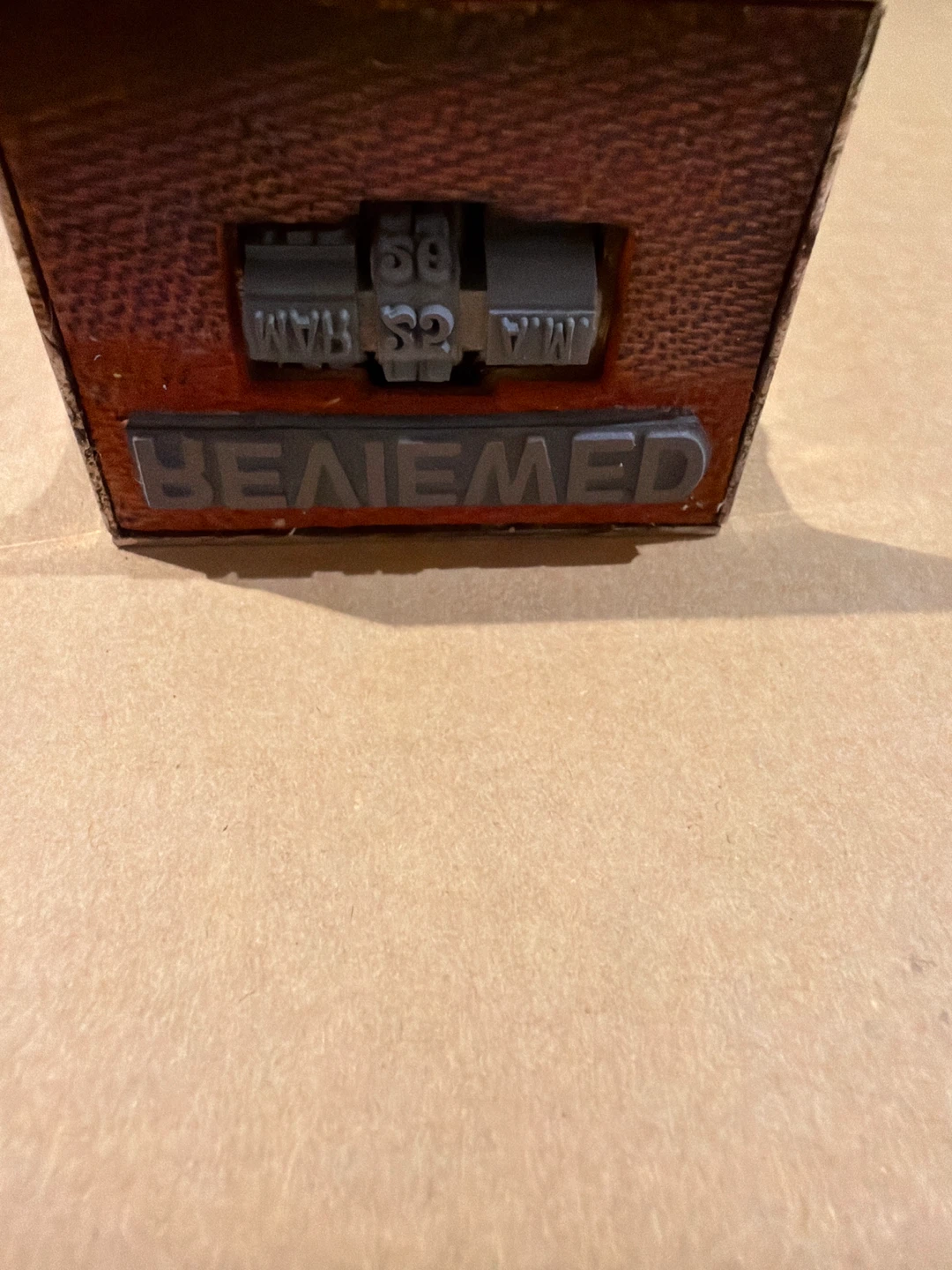 Vintage Defiance Band Dater No. 2 Plate - photo 3