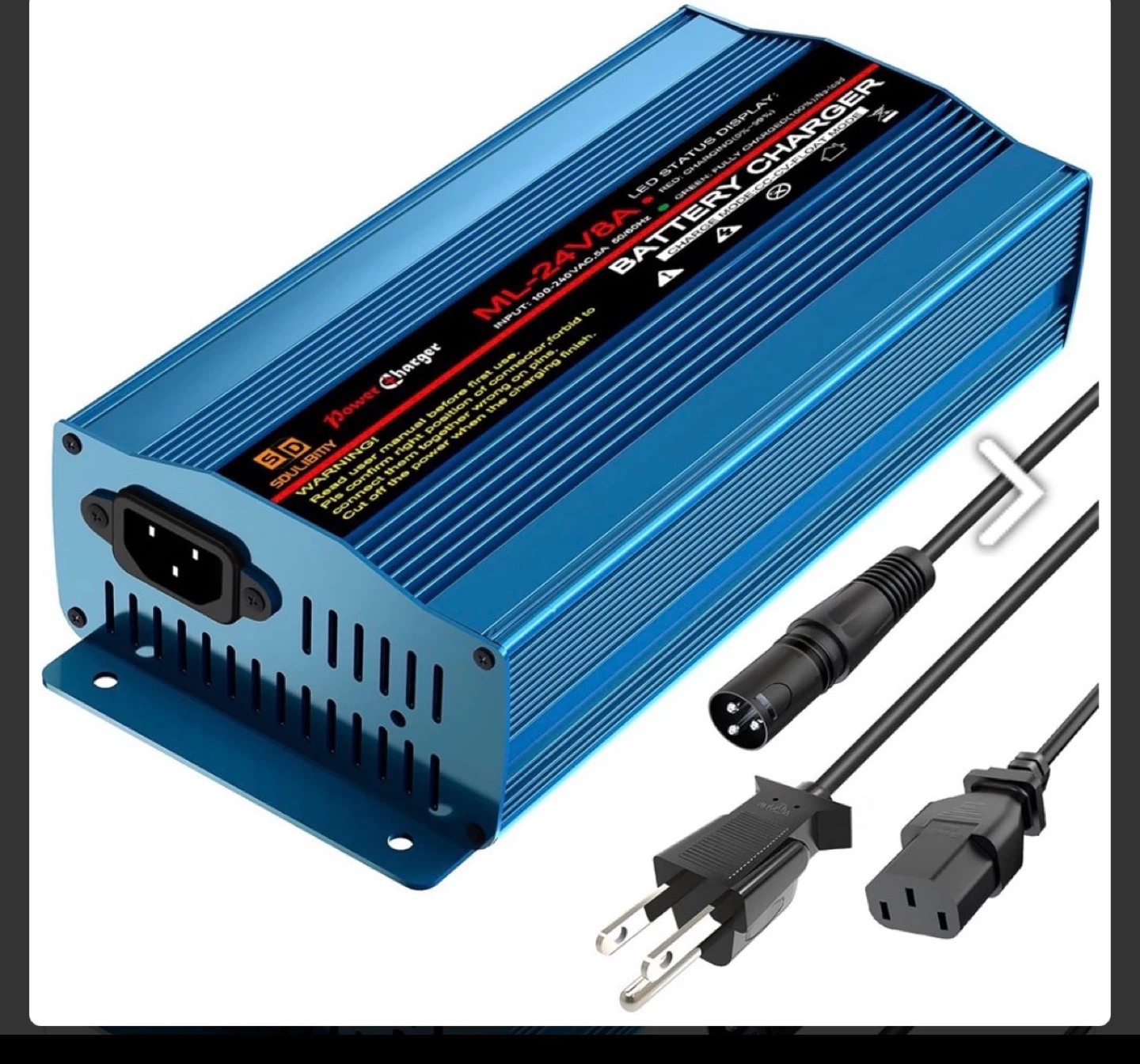 SOULIBITIY ML-24V8A Battery Charger