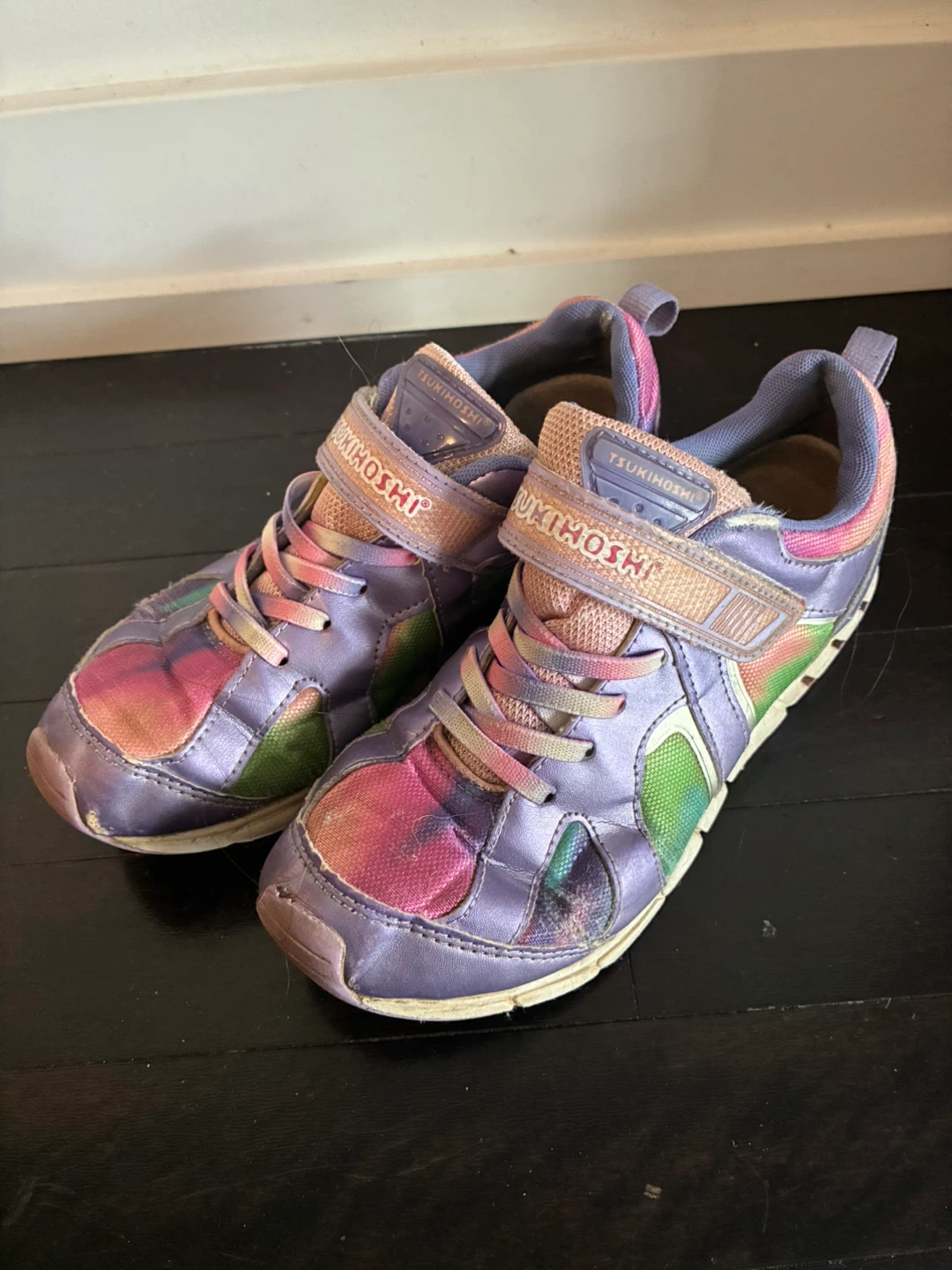 Tsukihoshi Kids Rainbow Shoes - Size 2