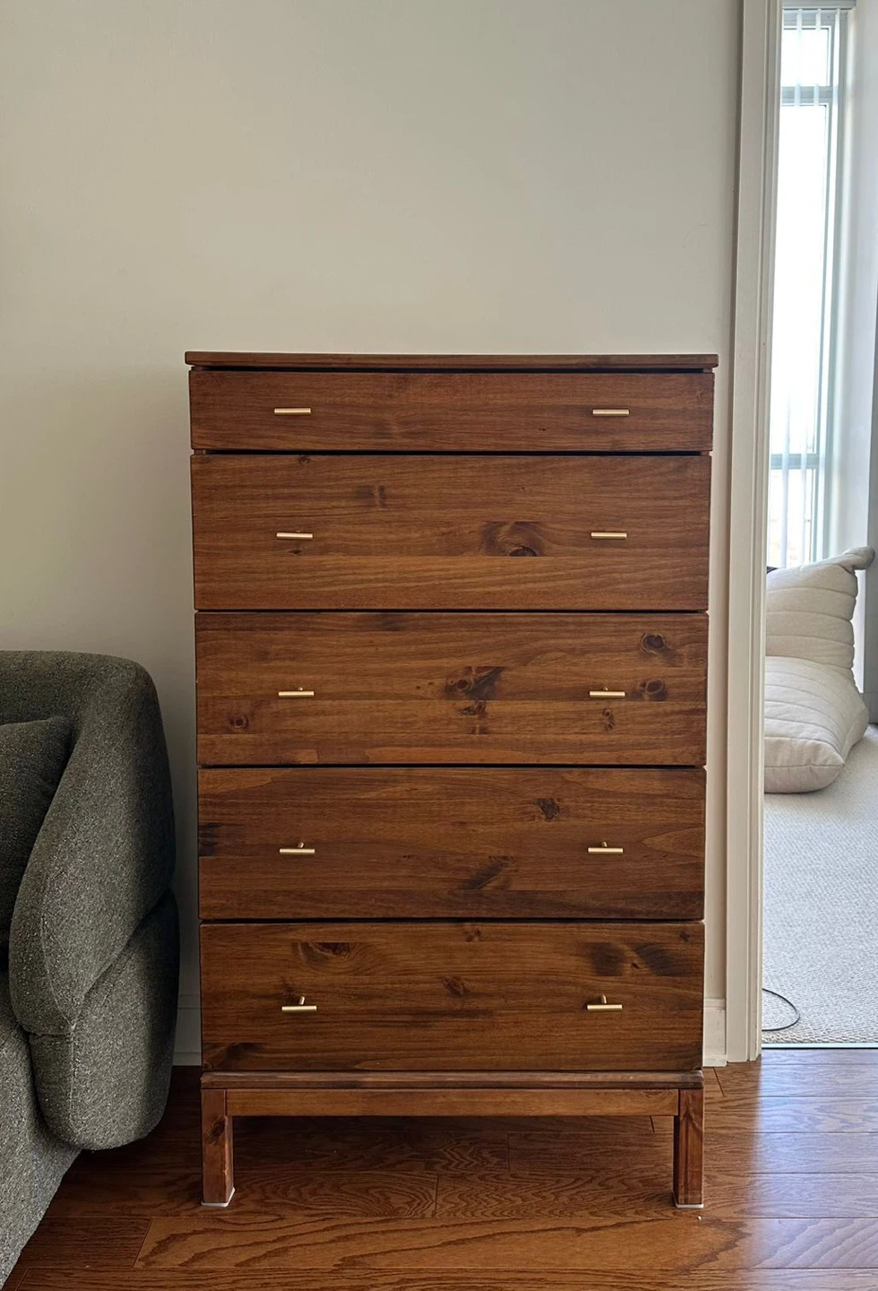 5-Drawer Dresser (Solid wood)