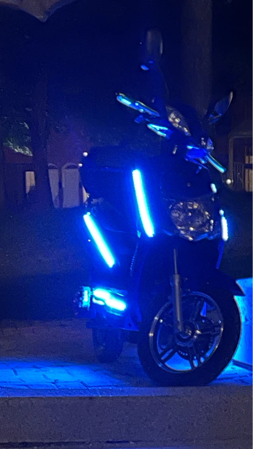 Daymak E-bike -illuminated lights