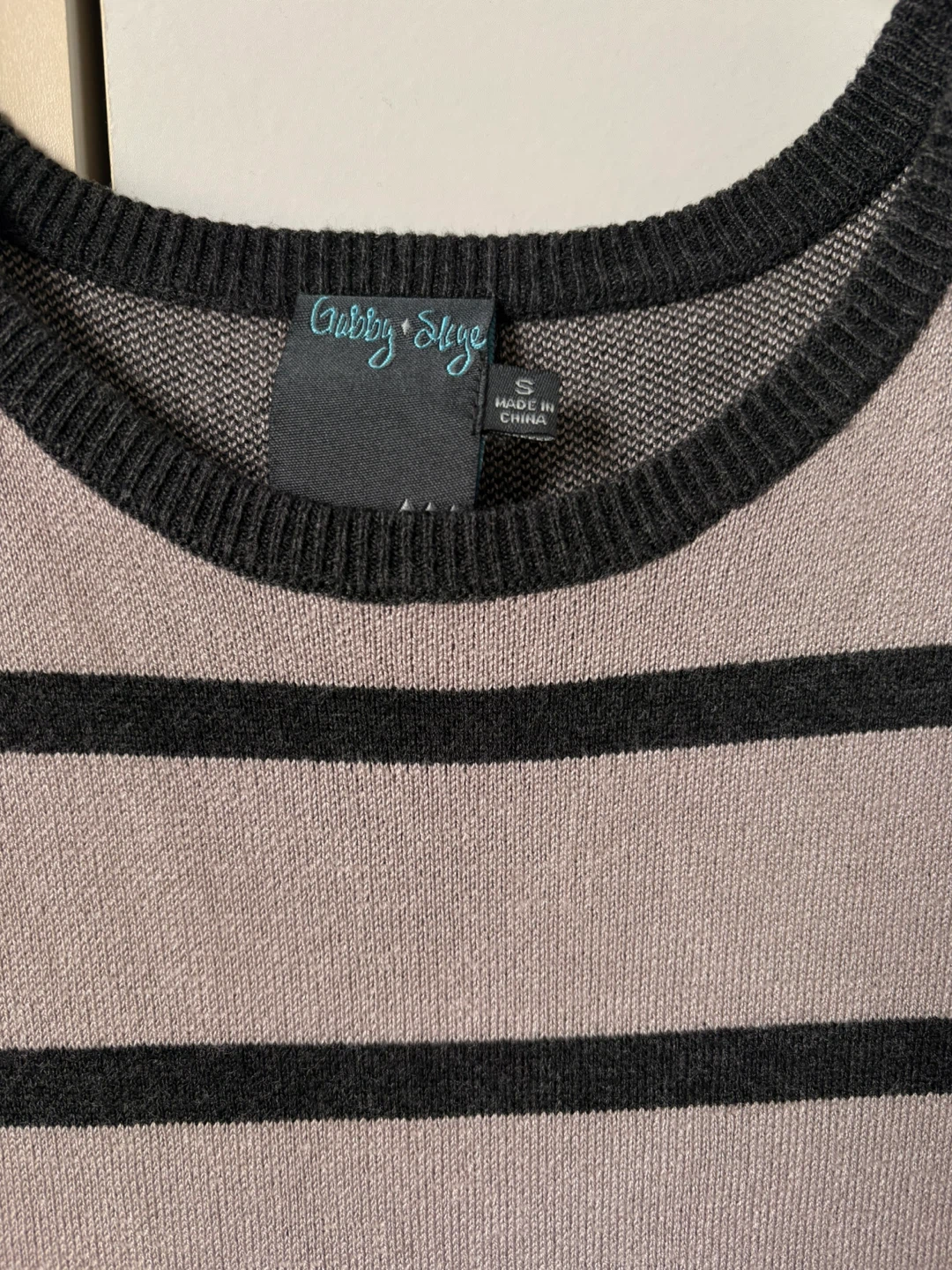 Gabby Skye Striped Knit Dress Size S - photo 2