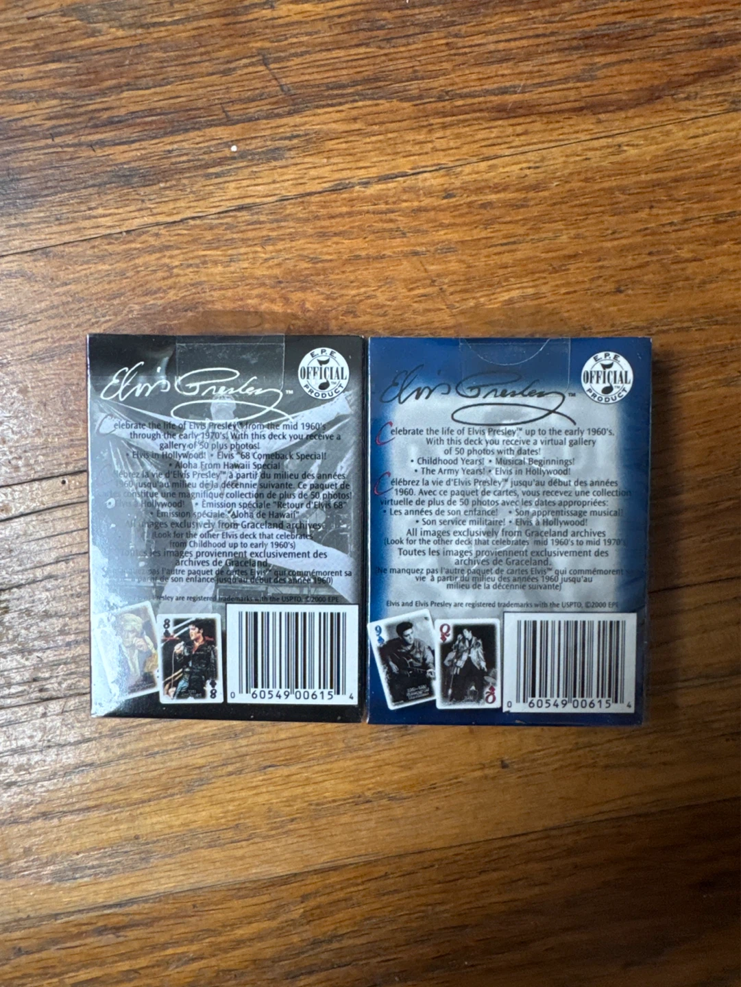 2 Decks of Elvis Presley Playing Cards - photo 4
