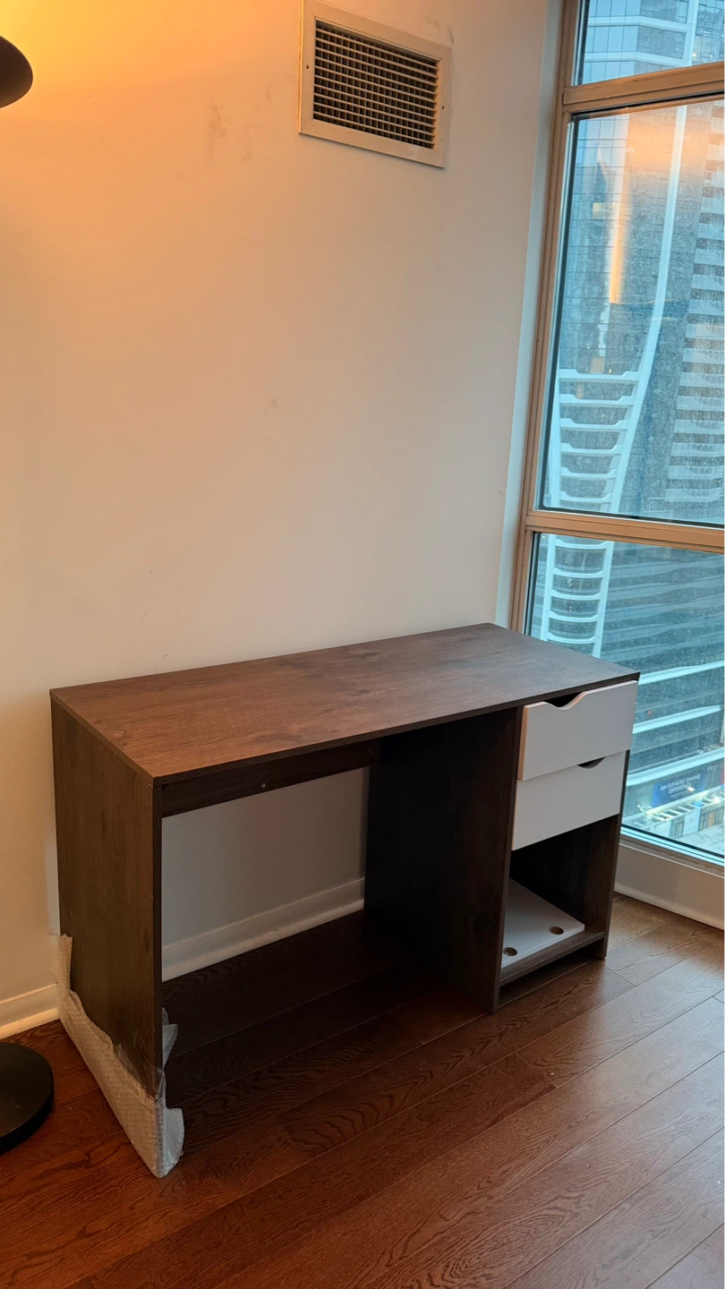 Moving out sale - Wooden Desk with Drawers and Chair - photo 3