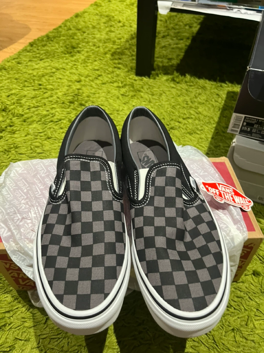 Vans Classic Slip-On Checkerboard Shoes - photo 4