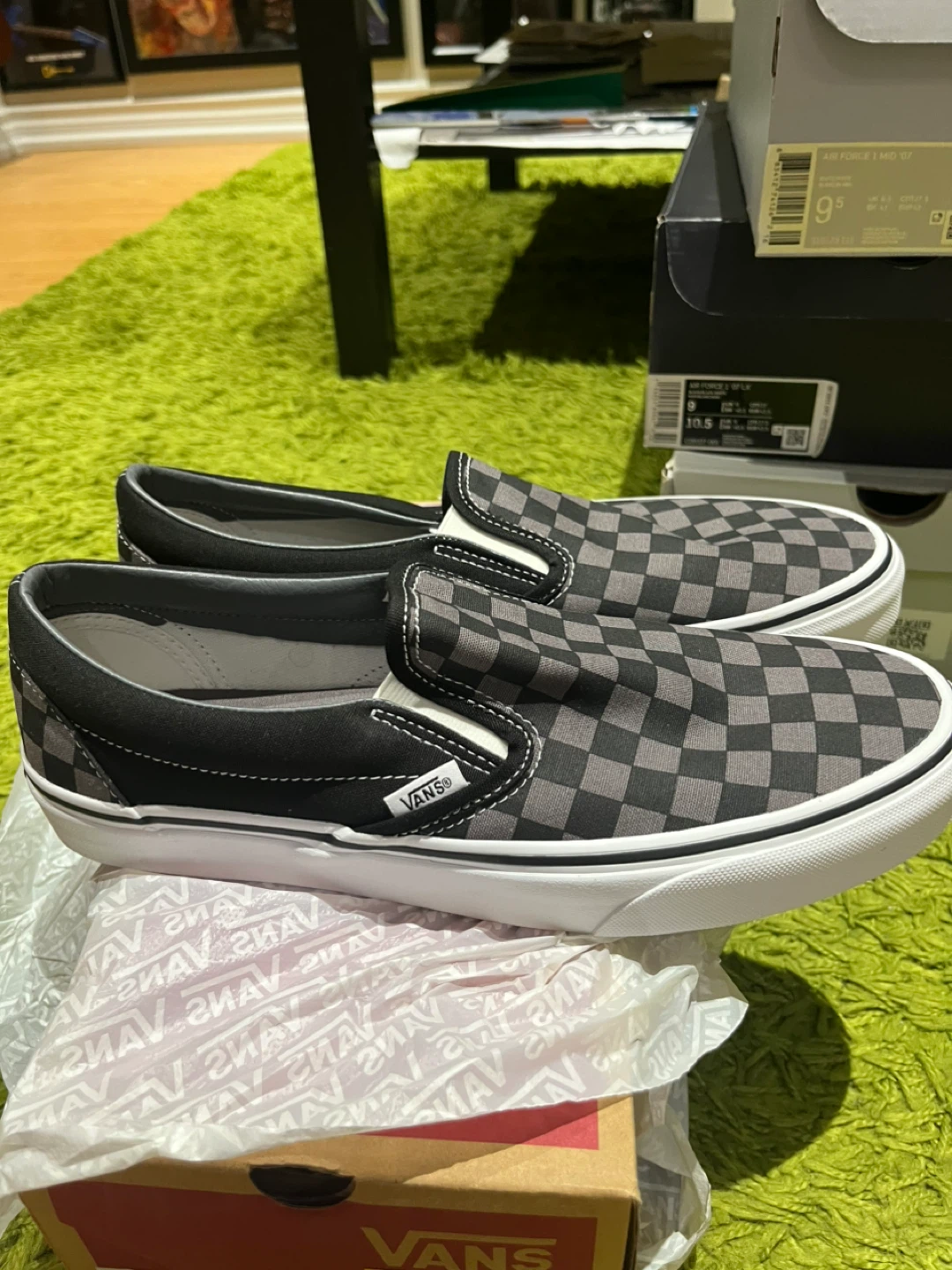 Vans Classic Slip-On Checkerboard Shoes - photo 3
