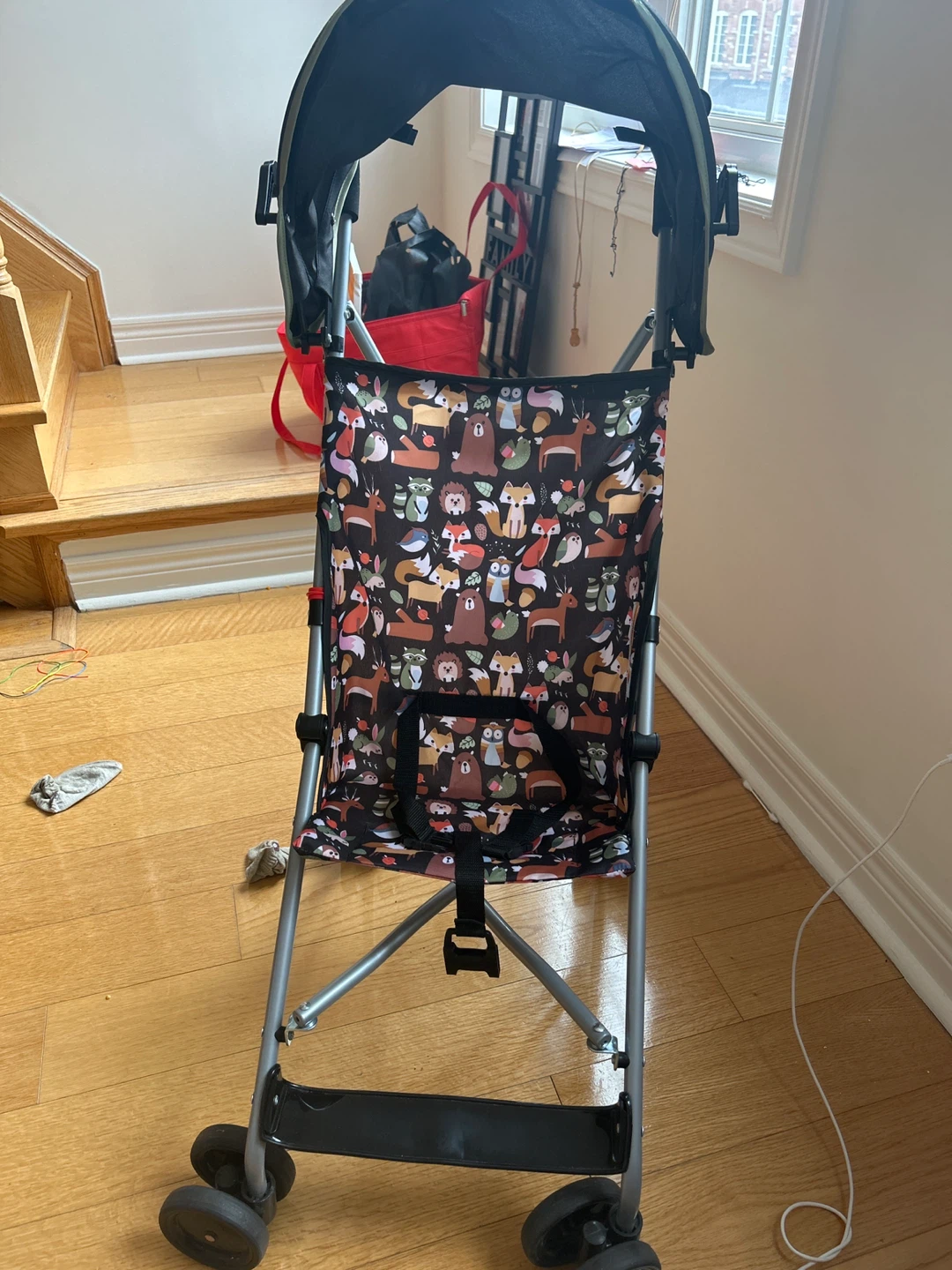 Children's Stroller with Animal Print - photo 2