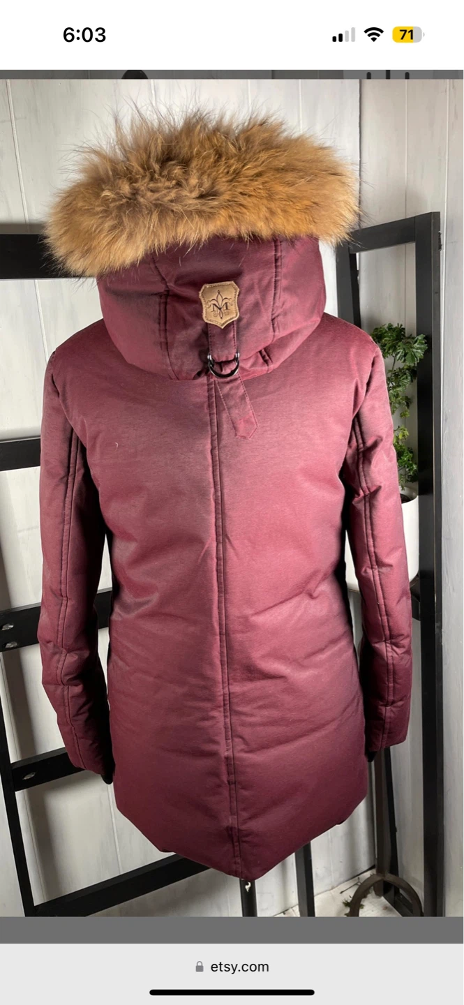 Mackage Bordeaux Down Parka with Removable Hood - photo 2