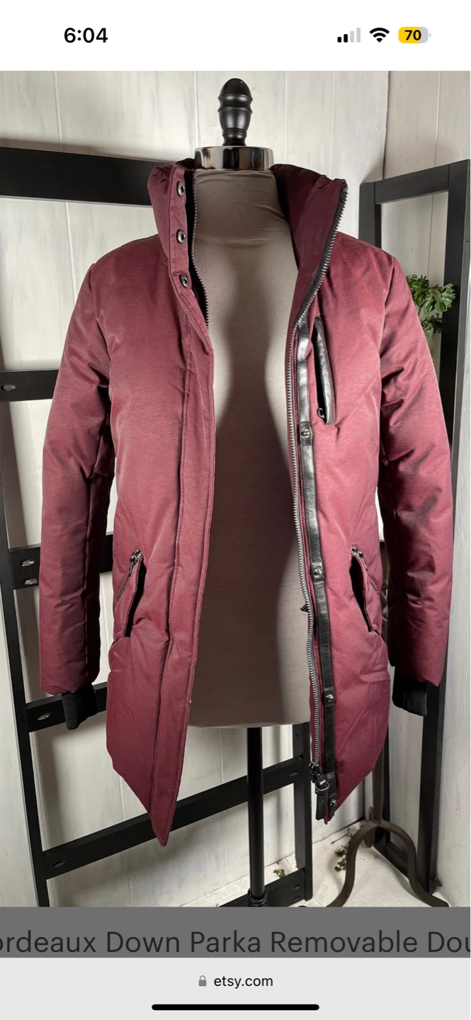 Mackage Bordeaux Down Parka with Removable Hood - photo 4
