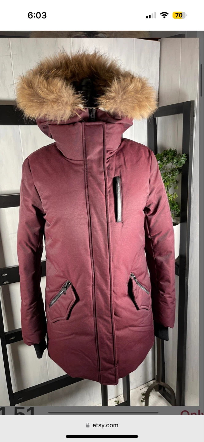 Mackage Bordeaux Down Parka with Removable Hood - photo 3