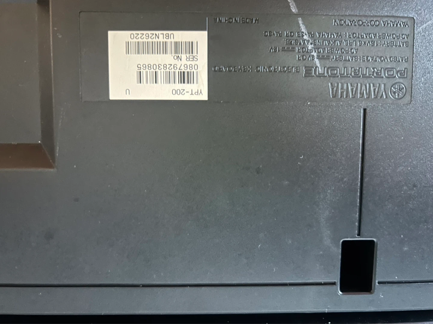 Yamaha YPT-200 Portable Keyboard - photo 4