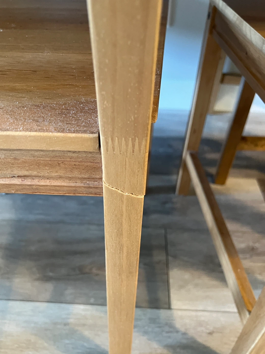 Wooden Dining Table with 4 Chairs - photo 5