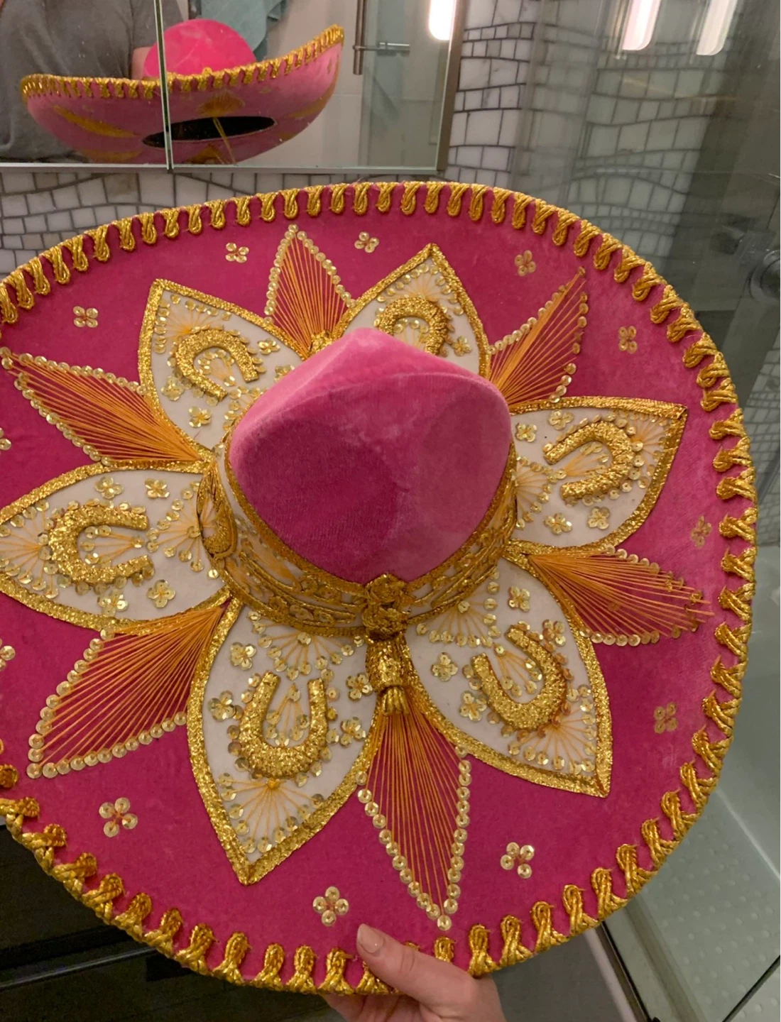 Authentic Salazar Yepez Mariachi Sombrero hat