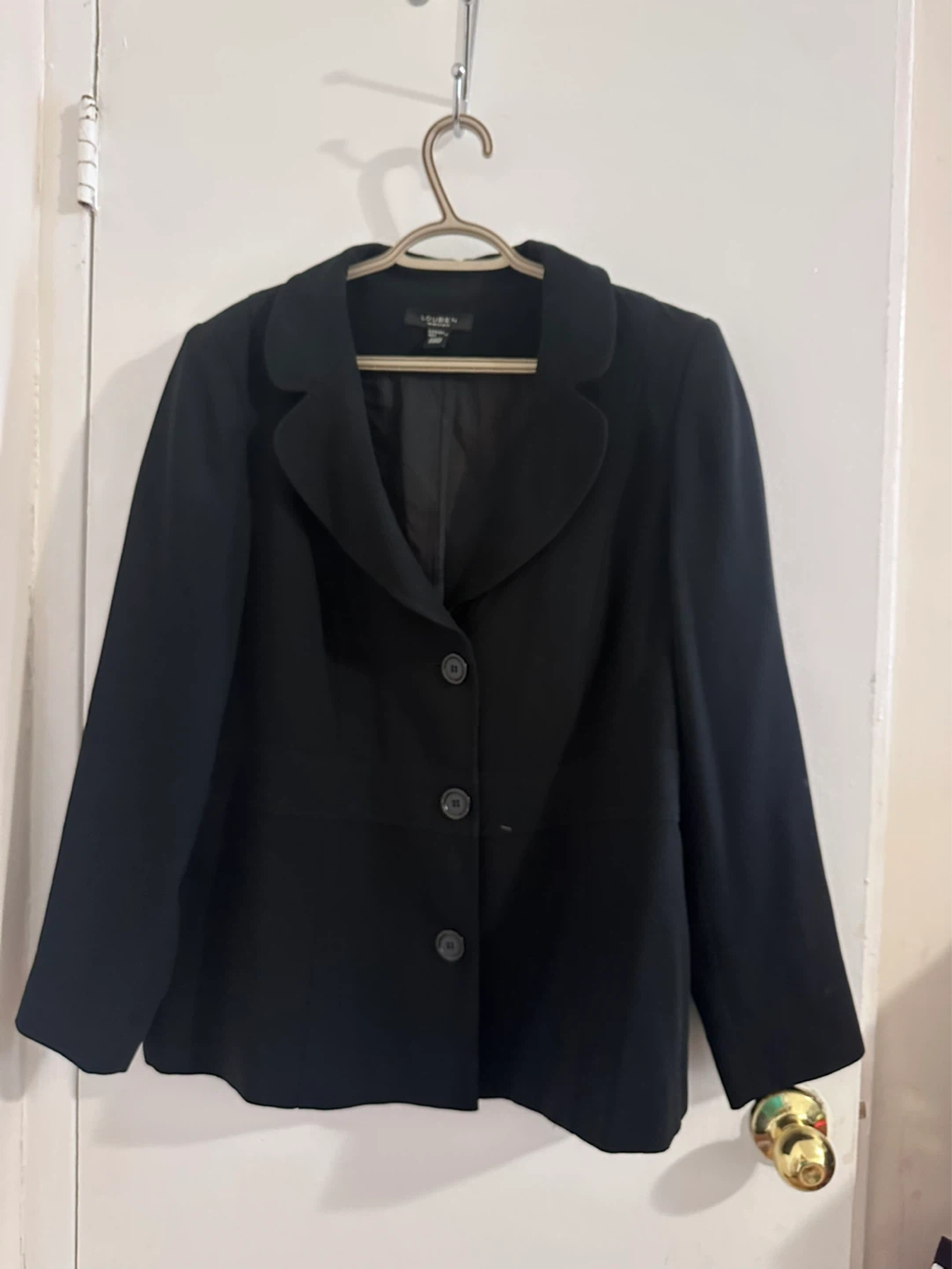 LOUBEN Woman Black Blazer - Size 14