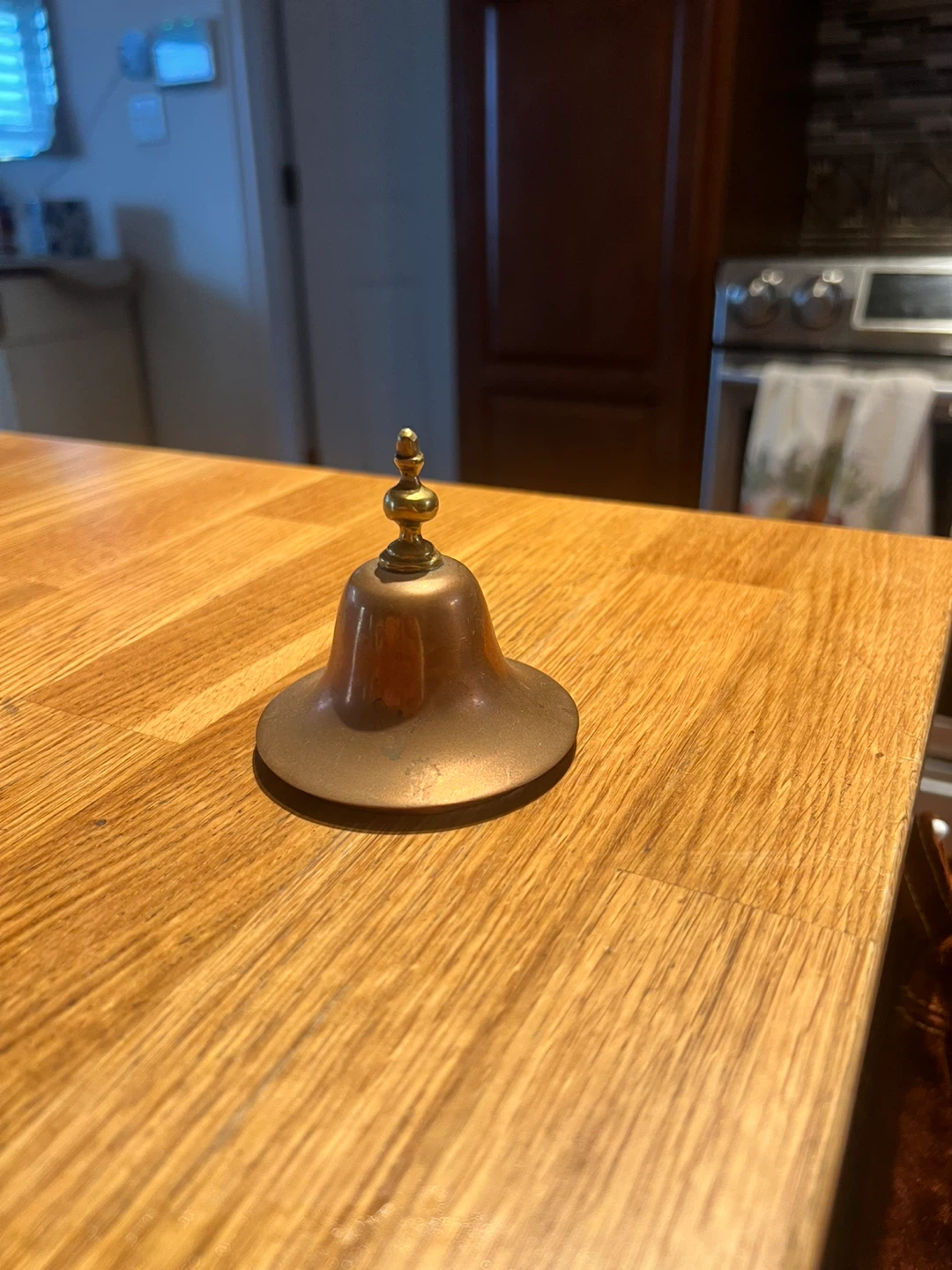 Vintage Brass and copper Table Bell