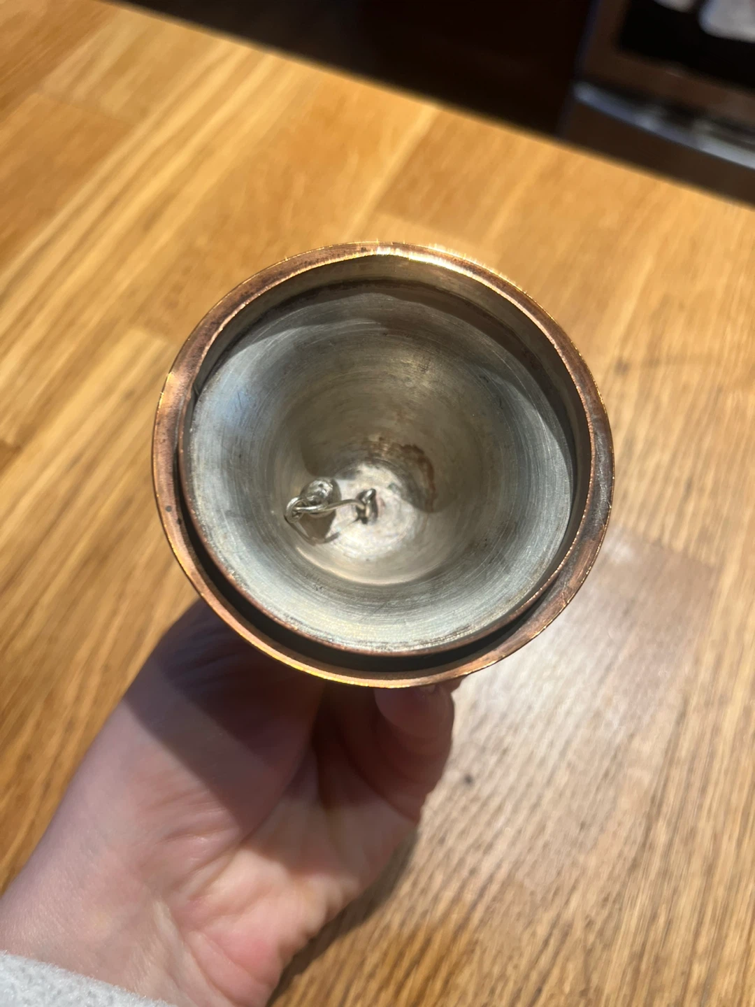 Vintage Brass and copper Table Bell - photo 2