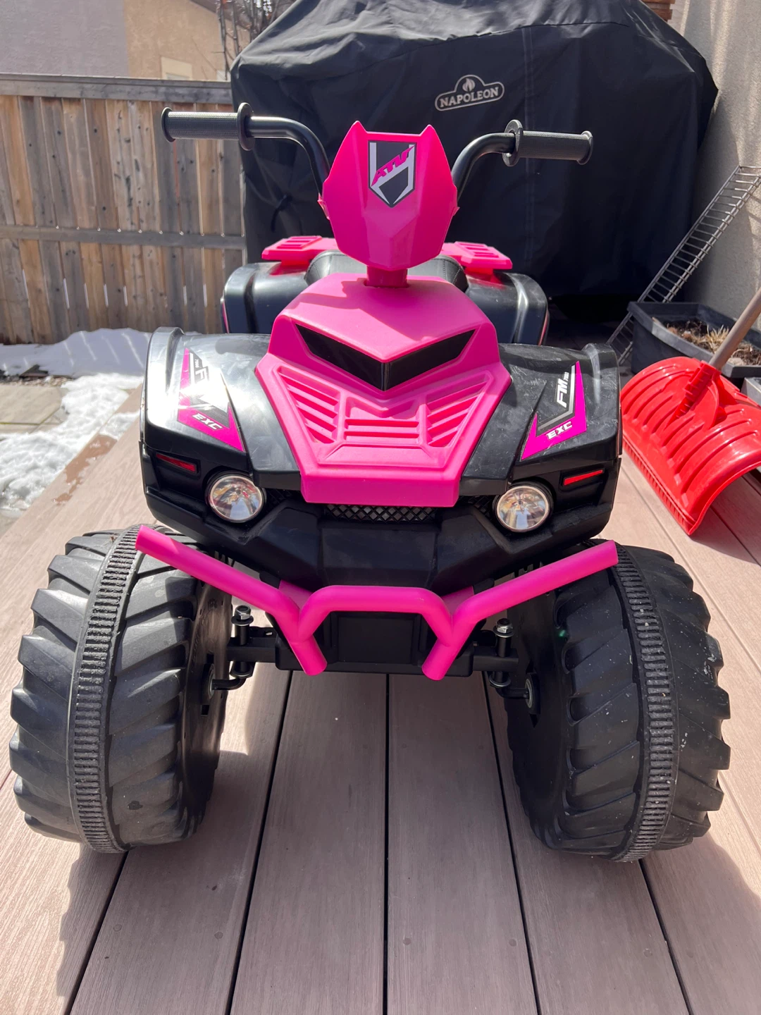 Kids Pink ATV Ride-On Toy - photo 2