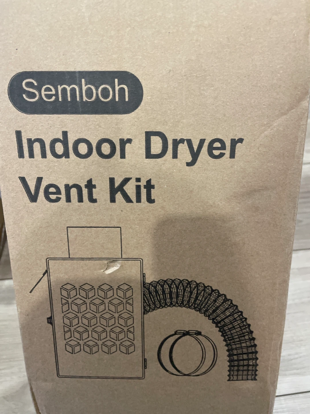 Semboh Indoor Dryer Vent Kit