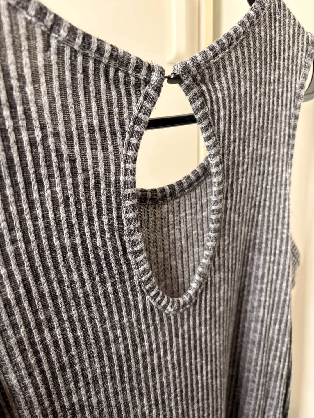 Xhilaration Striped Cold Shoulder Midi Dress - Size L - photo 4