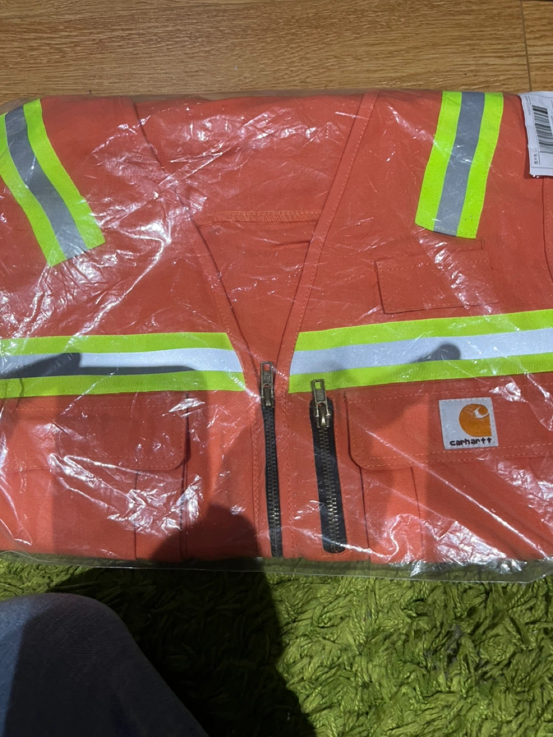 Carhartt  Safety Vest Size L Orange