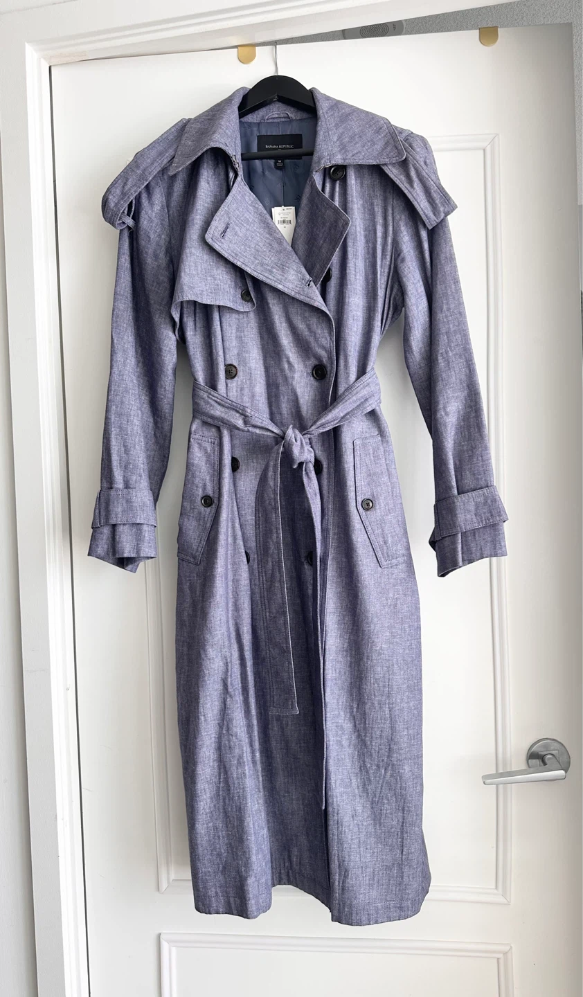 <NEW> Banana Republic Women's Trench Coat Size M