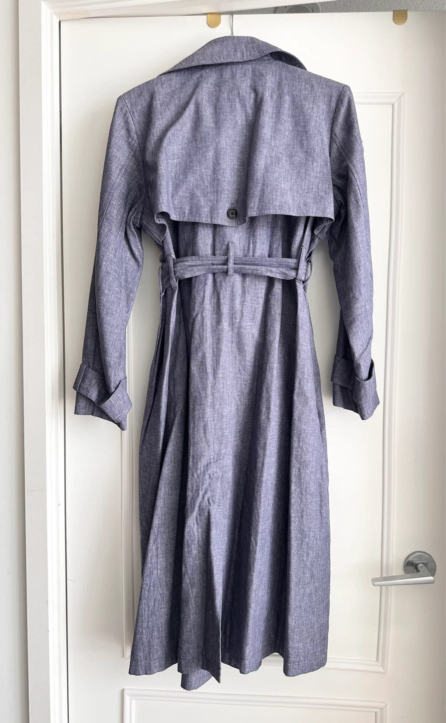 <NEW> Banana Republic Women's Trench Coat Size M - photo 3