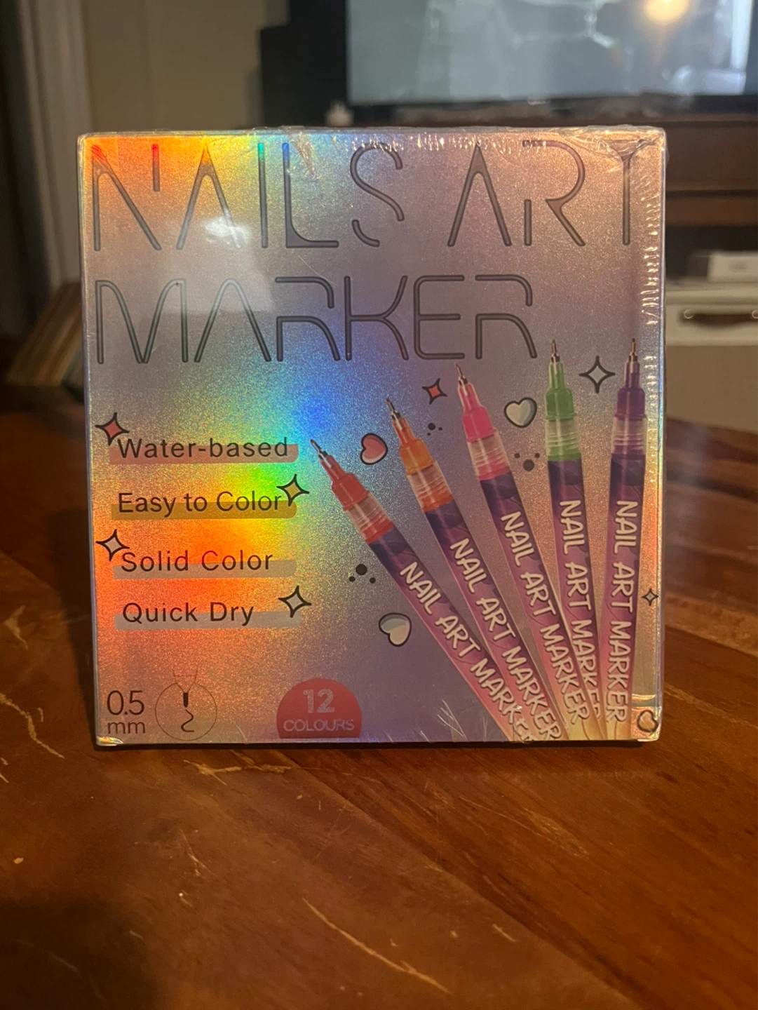 Nails Art Marker Set - 12 Colors