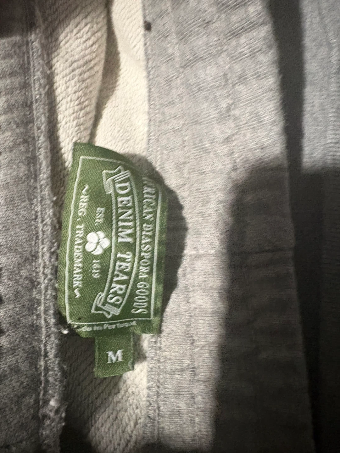 Denim Tears "African Diaspora Goods" Grey Sweatpants Size M - photo 4