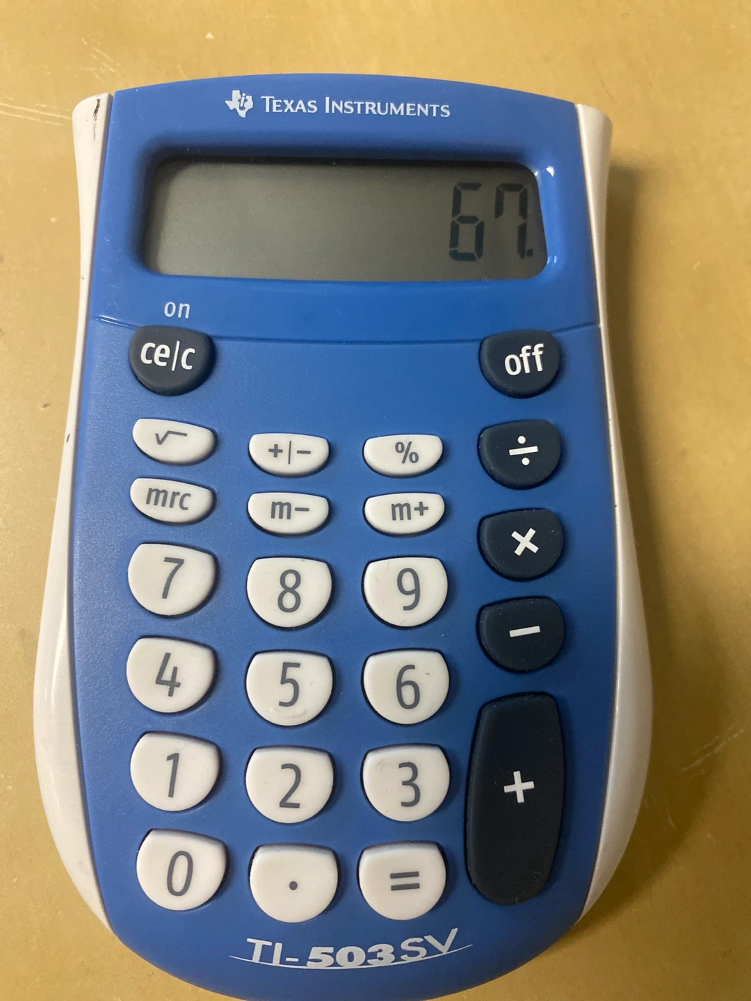 Texas Instruments TI-503SV Calculator