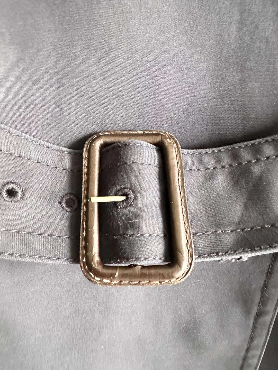 Club Monaco Navy Double-Breasted Trench Coat - photo 2
