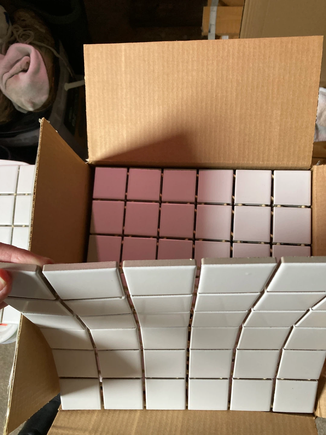 New 2”x2” White Tiles 80 sq ft - photo 3
