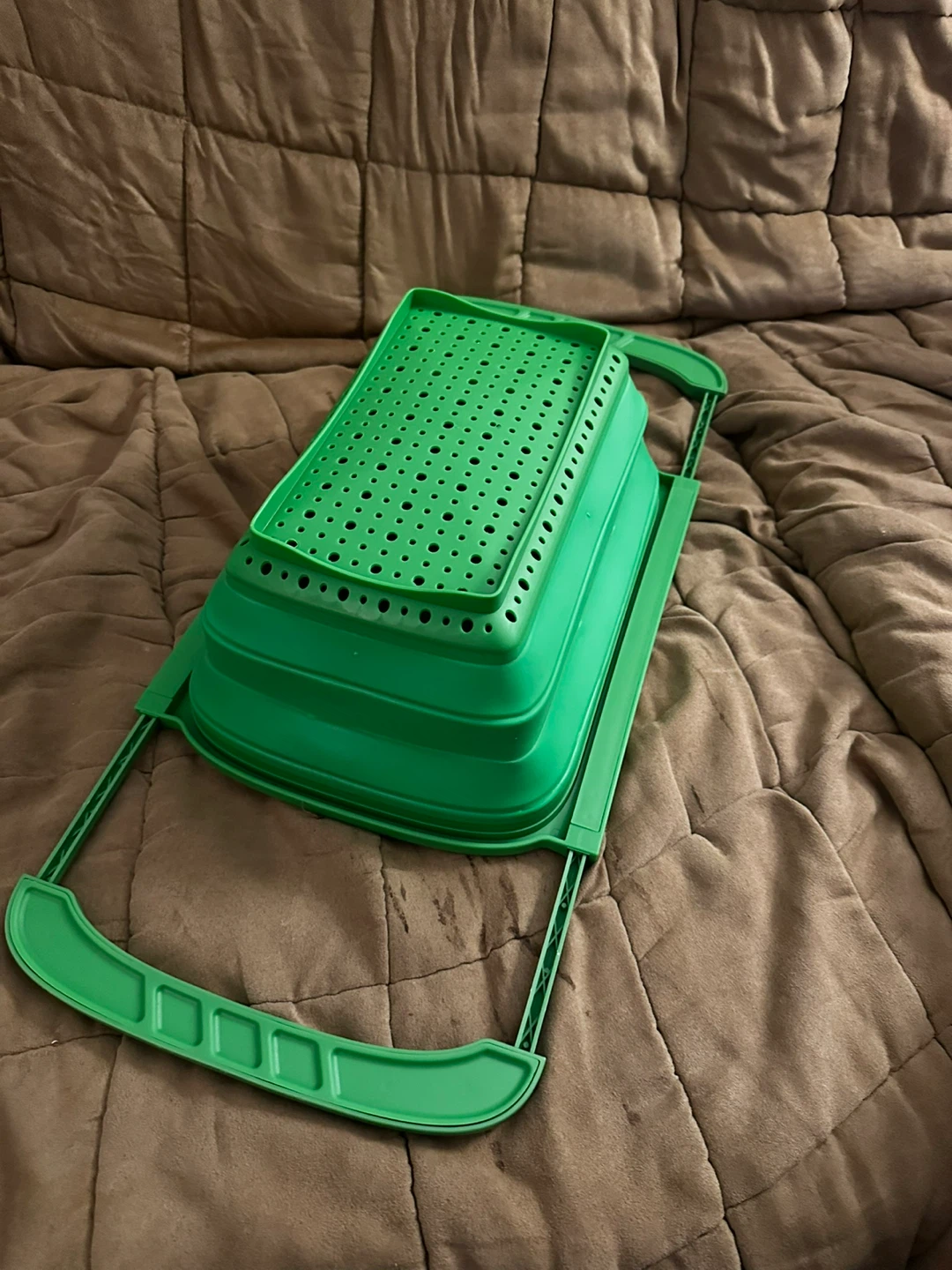 Green Collapsible Colander - photo 4