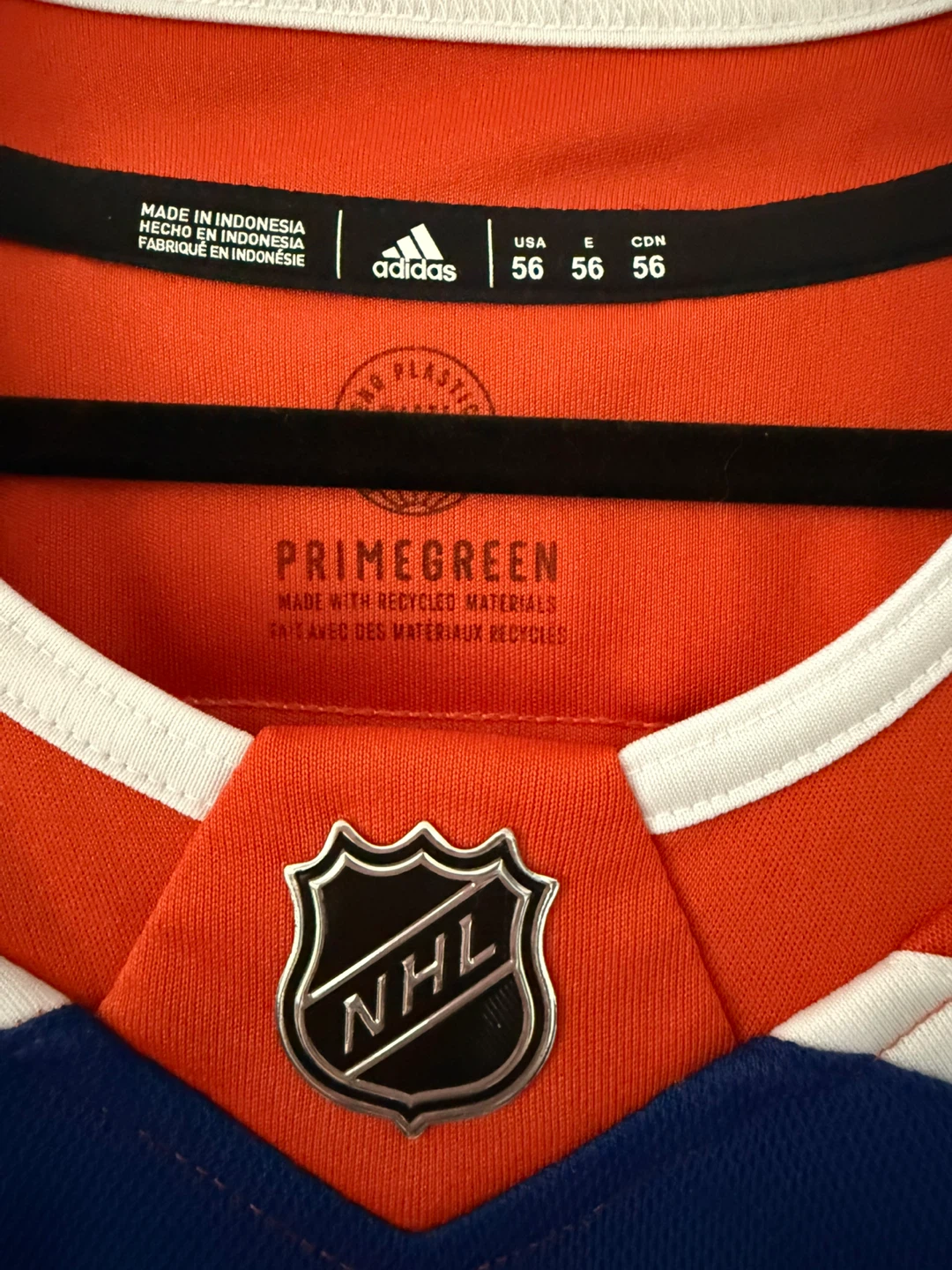 Edmonton Oilers Blank Authentic Home Jersey - Adidas - photo 3