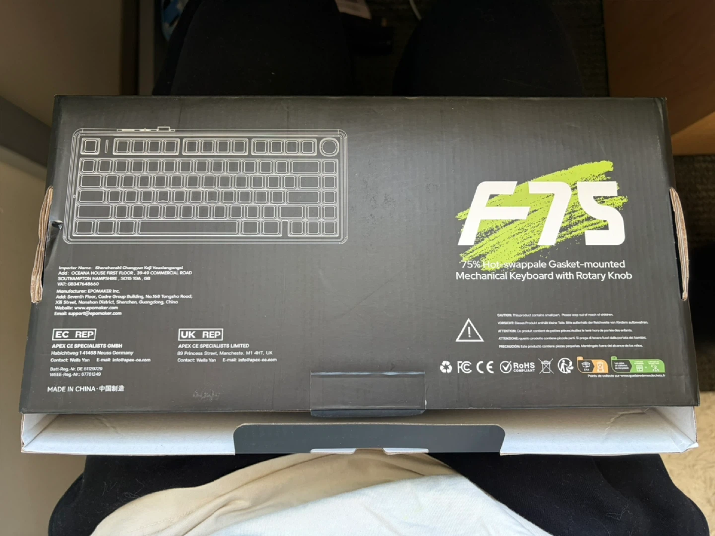 EPOMAKER x AULA F75 Hot-swappable Mechanical Keyboard - photo 5