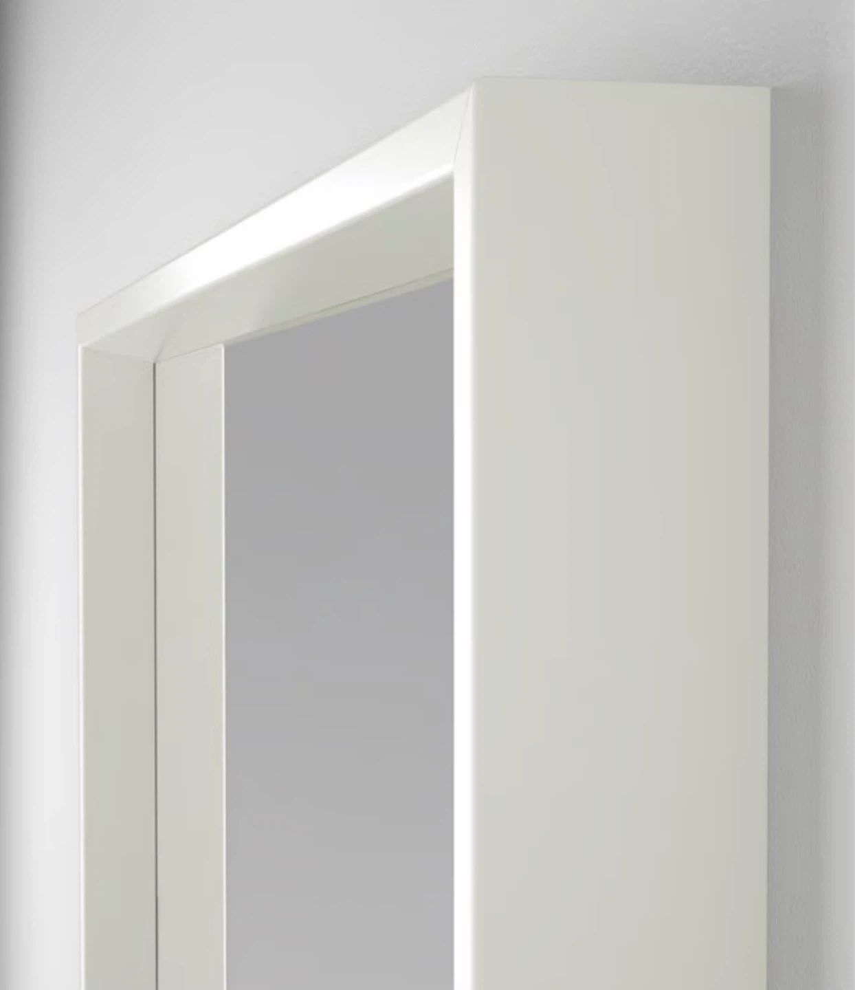 NISSEDAL Mirror, metal powdercoated white, 25 5/8x25 5/8" - photo 2