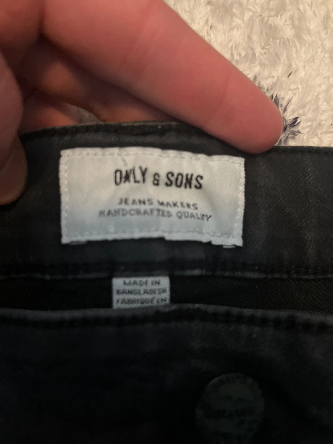 ONLY & SONS Black Denim Shorts - photo 2