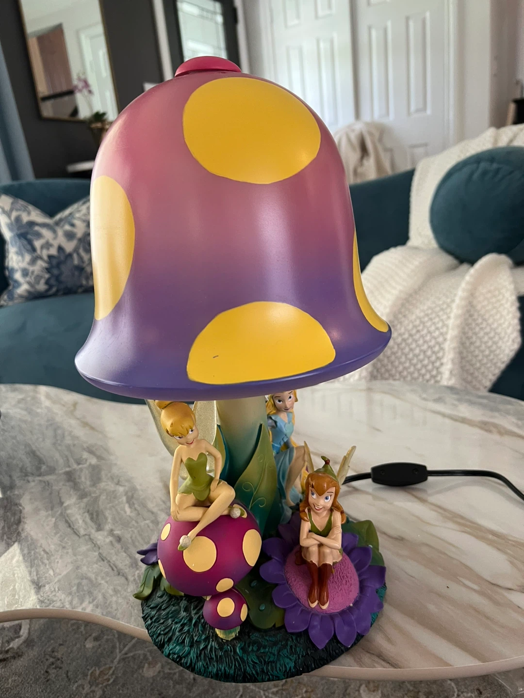 Disney Fairies Mushroom Lamp