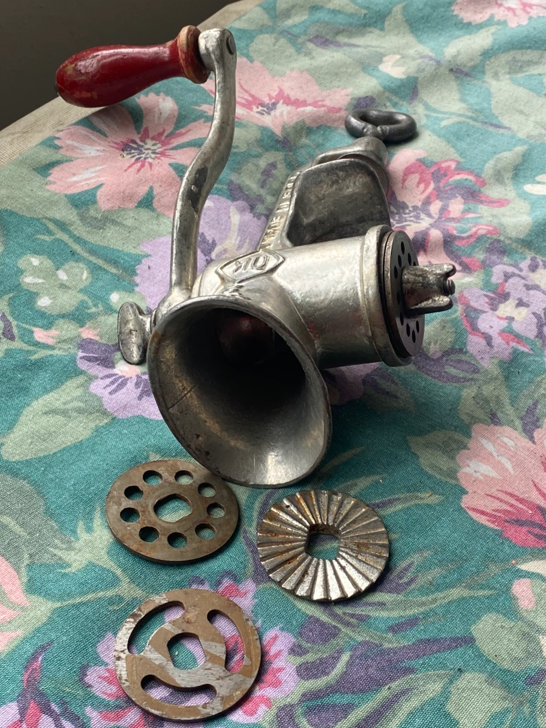 Vintage Manual Meat Grinder