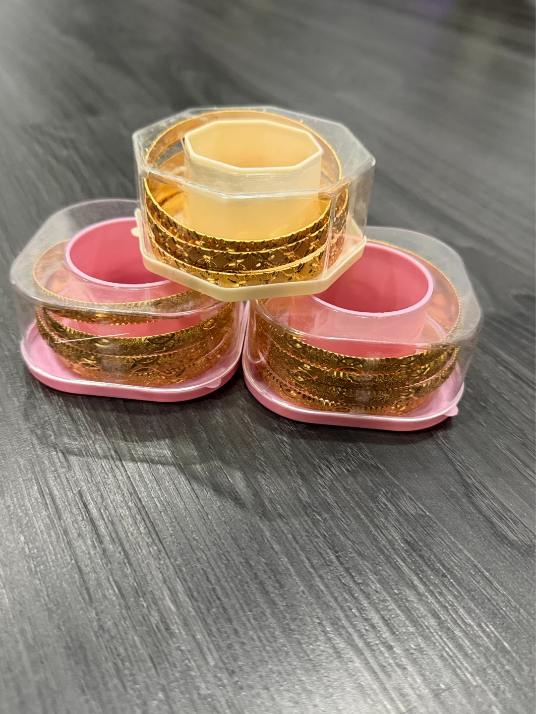 Brand new gold plated bangles - photo 3