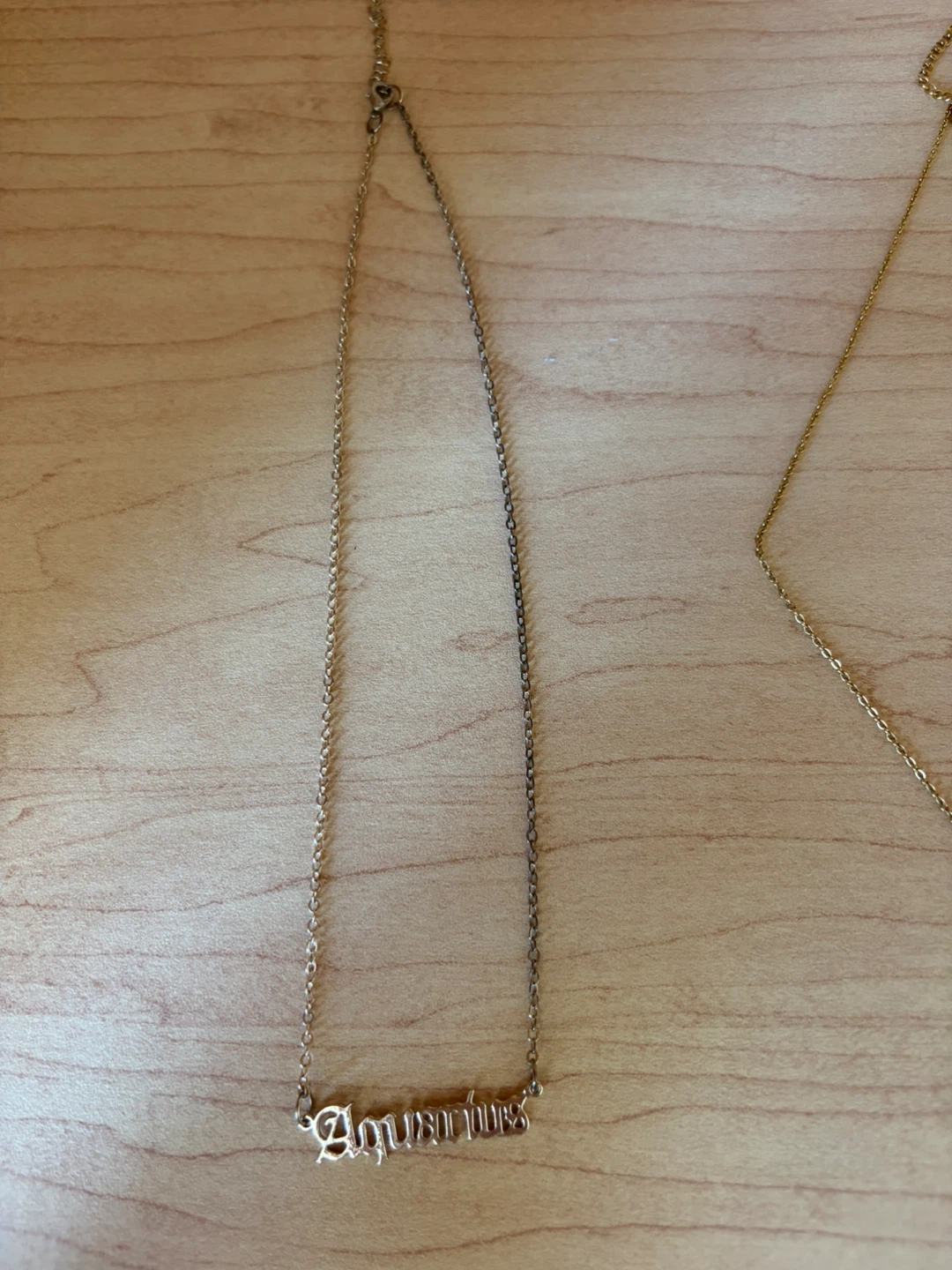 Aquarius Zodiac Necklace Set - photo 2