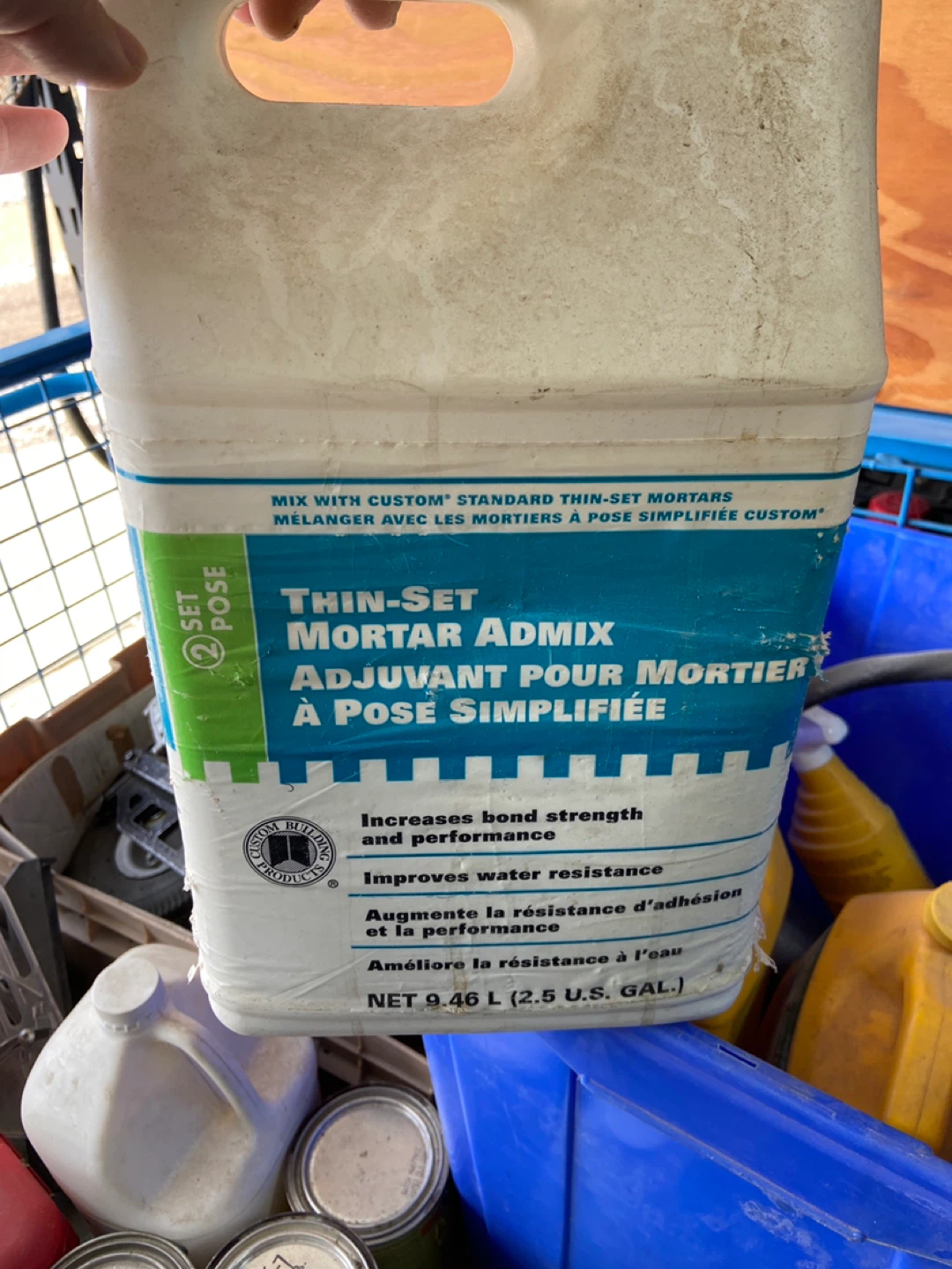 Custom Building Products Thin-Set Mortar Admix 9.46L