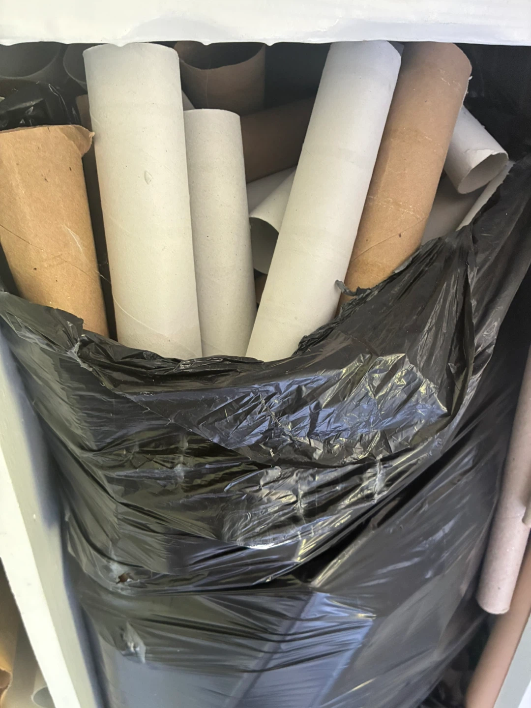 Bundles of cardboard tubes - photo 2